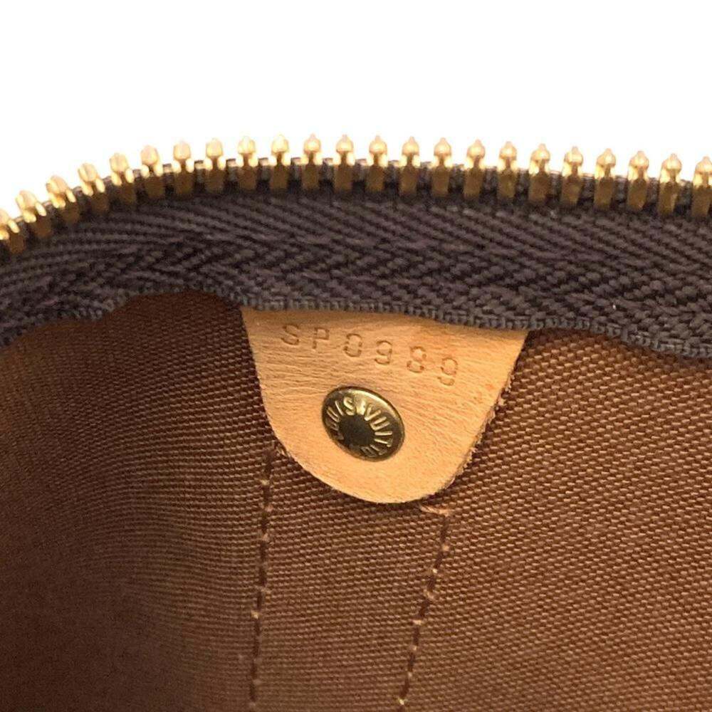 LOUIS VUITTON Authentic Brown Monogram Canvas Keepall 45 Boston Bag - Picture 9 of 9